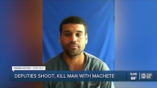 Machete-wielding man shot, killed in Polk County deputy-involved shooting