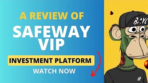 A Review of Safewayvip.cc Investment Platform (Watch before investing) #safeway #safewayvip #hyip