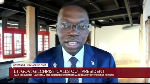 Lt. Gov. Gilchrist calls out President Trump