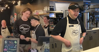 Barista with Special Needs Celebrates First Paycheck: ‘Way to Go, Joe!’