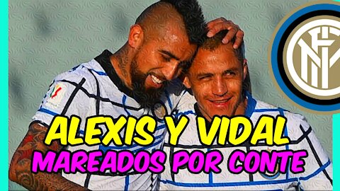 ALEXIS SÁNCHEZ y ARTURO VIDAL: sonrisas y lágrimas ¿Qué piensa CONTE de ELLOS y qué les espera?