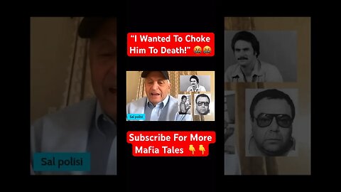 Sal Polisi- “I Wanted To Choke Tommy Desimone To Death!” 🤬🤬#mafia #truecrime #mobsters #killer