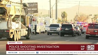 Person injured in shooting involving police in Phoenix