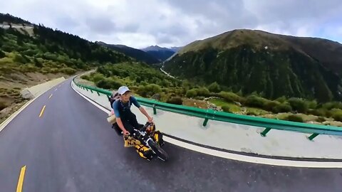 Ride a bike around China