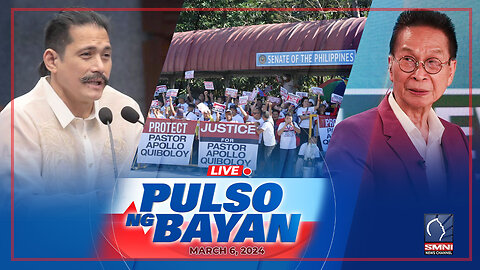 LIVE: Pulso ng Bayan kasama sina Admar Vilando at Jade Calabroso | March 6, 2024 | Miyerkules
