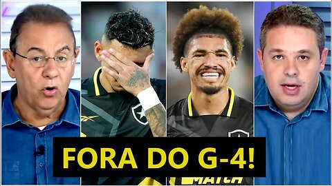 "É UM ABSURDO! Cara, o Botafogo SIMPLESMENTE CONSEGUIU..." Ex-líder CAI PRA 5º, e DEBATE FERVE!
