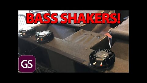 Awesome Aurasound Bass Shaker Butt Kicker Install And Setup