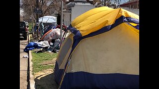 Residents want porta-potties for homeless tent city