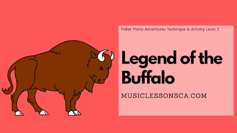 Piano Adventures Technique & Artistry Level 1 - Legend of the Buffalo