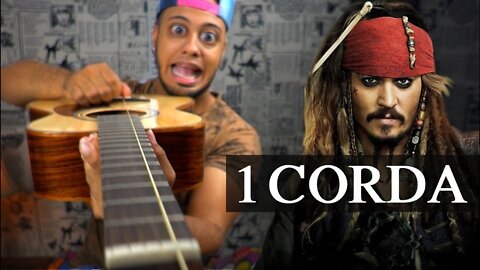 Piratas Do Caribe Com 1 Corda