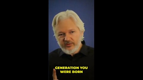 ►🚨▶◾️ Julian Assange: 'We are the last generation...'
