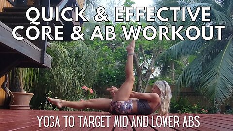 Do this core workout every day for Quick and Effective Results || Core and Ab Workout ||