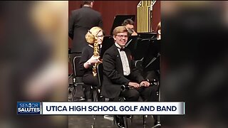 WXYZ Senior Salutes: Utica High golf and band