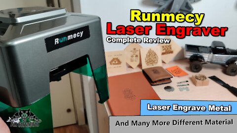 Runmecy Desktop laser Carver metal Laser Engraver Laser Cutter