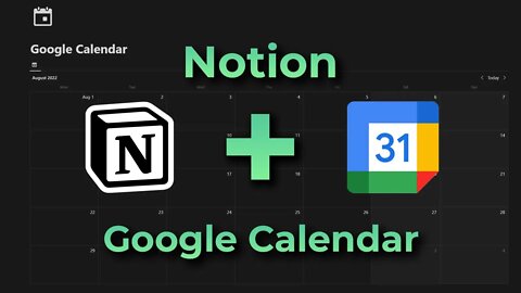 How to sync Google Calendar to Notion (easy API setup)