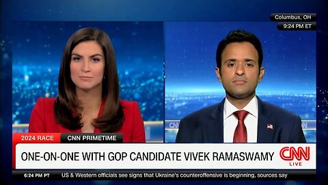 Vivek Ramaswamy on CNN Primetime 6.6.23