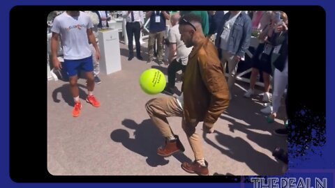 Neymar and Marco Verratti Excite Fans at Monte Carlo Masters