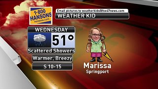 Weather Kid - Marissa - 3/13/19