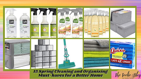 The Teelie Blog | 15 Spring Cleaning and Organizing Must-haves for a Better Home | Teelie Turner