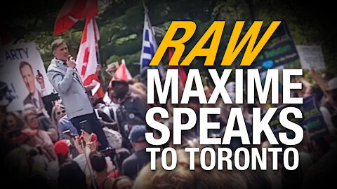 RAW: Maxime Bernier gives powerful speech at Worldwide Freedom Rally in Toronto