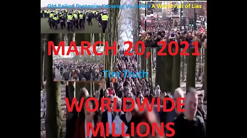MASSIVE WORLDWIDE ANTI-TYRANNY PROTESTS COMPILATION & POLICE BRUTALITY (MARCH 20TH) MIRRORED