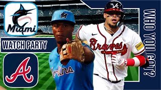Miami Marlins vs Atlanta Braves | Live Play by Play Stream | MLB 2024 Game 22