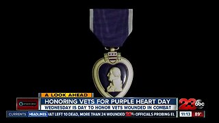 Honoring vets for Purple Heart Day