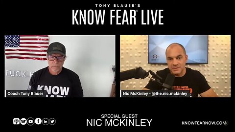KNOW FEAR® Live: Nic McKinley