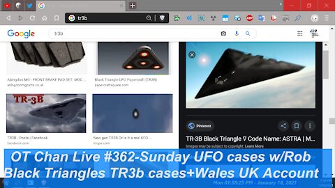 Sunday UFO Cases w/Robert,Triangles over Washington + Sacha Cristie+Red Bluff etc]- OT Chan Live#362
