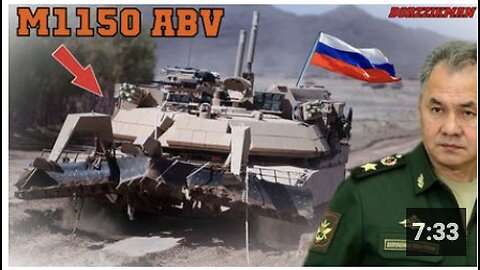 Russian Army Captured SEVERNOYE and US 'M1150 ABV' Based On The M1 ABRAMS Chassis