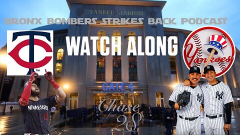 ⚾NY YANKEES BASEBALL WATCH-ALONG VS TWINS LIVE SCOREBOARD & PLAY BY PLAY Live with Opus