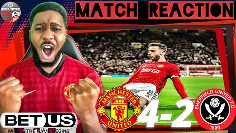 MANCHESTER UNITED 4-2 SHEFFIELD UNITED | FAN REACTION | Premier League Ivorian Spice Reacts