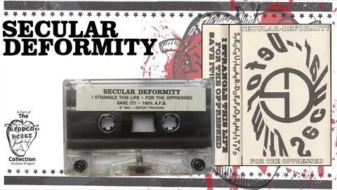 Secular Deformity For The Oppressed [Demo Tape]. (Audio restored) 1994 Christian Rock from Chicago