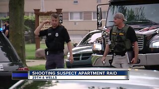 How raid of shooting suspect's home happened