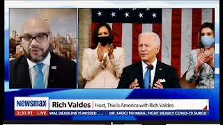 Newsmax TV: Media covers for Biden, Lou Dobbs is an O.G.