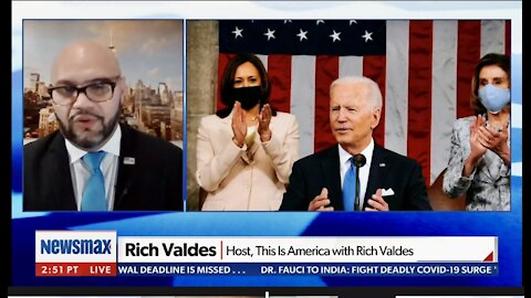Newsmax TV: Media covers for Biden, Lou Dobbs is an O.G.