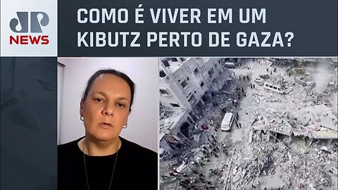 Moradora de Israel relata rotina tensa com guerra contra Hamas