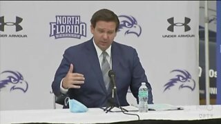 Governor DeSantis hopes for sports to return to schools