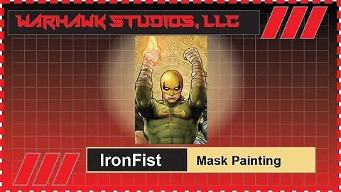 Ironfist mask Painting part 2