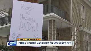 Family mourns 18-year-old man killed on New Year's Eve