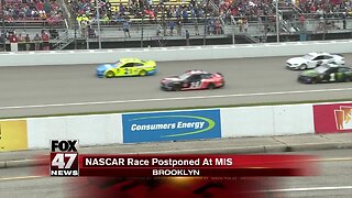 NASCAR Cup Series race at Michigan postponed because of rain
