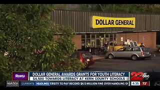 Kern County schools receive thousands of dollars in grants from Dollar General to fight illiteracy