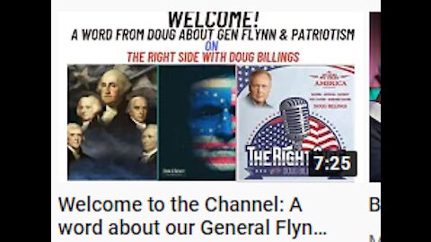 Welcome to the Channel: A word about our General Flynn Interviews