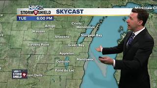 Michael Fish's NBC26 Storm Shield weather forecast