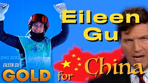 Eileen Gu wins Gold for China - 1.4 Billion Chinese happy - US media unhappy (Deutsche Untertitel)