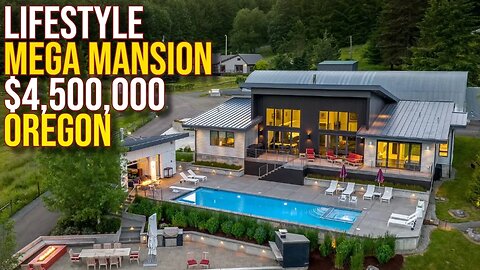 Touring $4,500,000 Oregon Lifestyle Land Estate