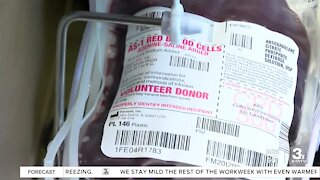 Nebraska Community Blood Bank dealing with donation shortage