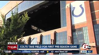 Touchdown Town set up ahead of Colts first pre-season game