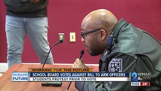 School Board Votes Against Bill to Arm School Police Officers
