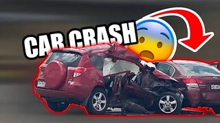 DANGEROUS CAR CRASH 😱